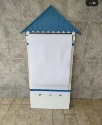 Painel de Desenhos de Madeira Acompanha Rolo de Papel 