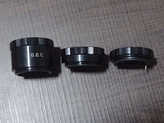 Anéis de extensão para macrofoto