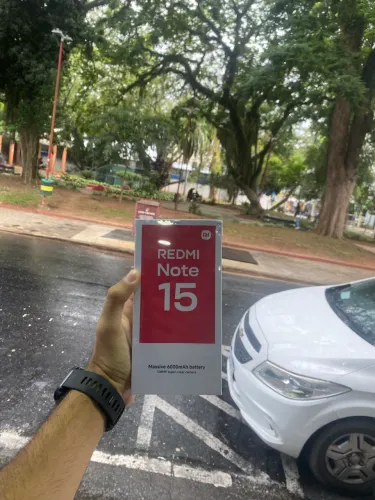SMARTPHONE NOTE 15 8Gb ram 256Gb !VERSÃO GLOBAL LACRADO