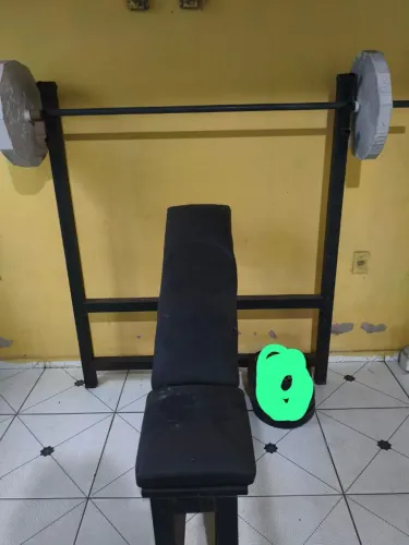 Supino musculação