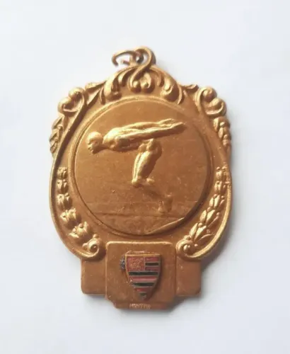 Medalha Flamengo Anos 70 Com Escudo Rara