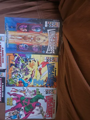 Hqs, Vingadores MarveL, volume 1 ao 5, hqs novas, 150$
