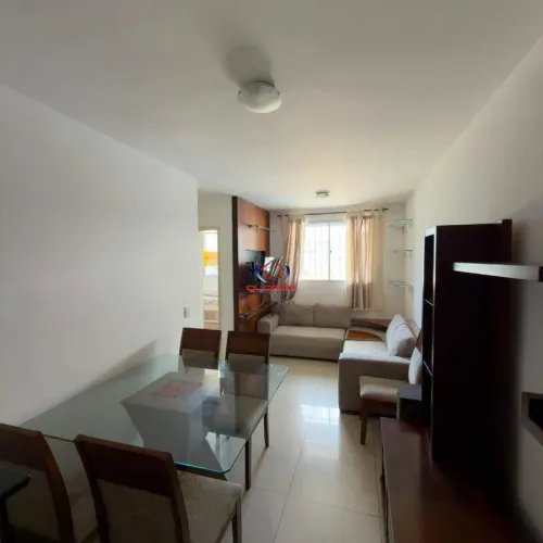 Apartamento mobiliado para aluguel, 2 quartos, 1 suíte, 1 vaga, Ouro Preto - Belo Horizont