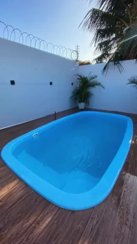 Piscina de 3 metros com instalação completa