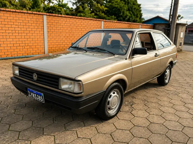 Volkswagen Gol Geração I GL 1.6 8V Álcool Mec. 2P 1989