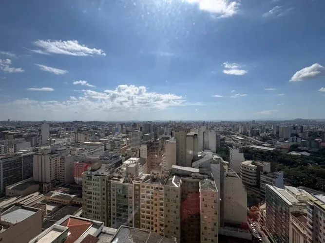 Apartamento para alugar no Edifício Maletta Vista panorâmica para Belo Horizonte