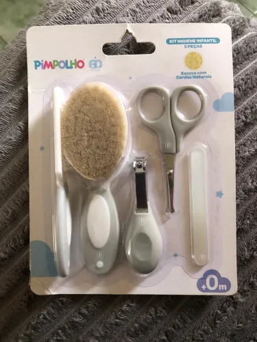 Kit higiene infantil 5 peças da marca pimpolho