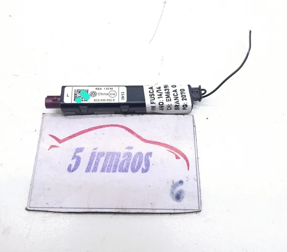 Módulo Amplificador Antena Vw Fusca Tsi 2.0 Nº5c5035552d Preto