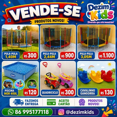 Brinquedos infantis novos