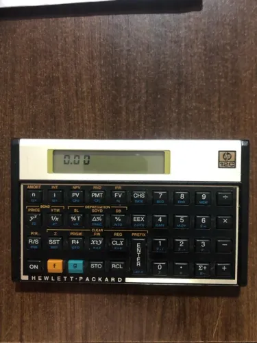 VENDO CALCULADORA FINANC.  HP 12C - ÓTIMO ESTADO