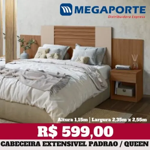 Cabeceira de Casal Ajustável Padrão / Queen (Novo) Entrega Grátis! 