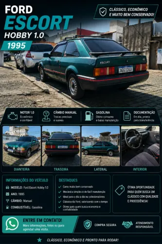 Ford Escort Hobby 1.0 1996