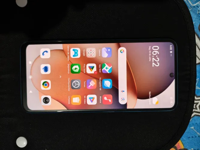 Redmi note 12 funcionando perfeitamente sem defeito ou marca de uso