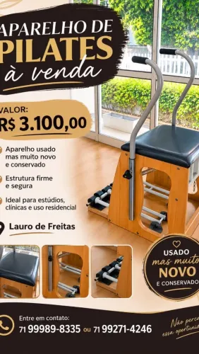 Aparelho de Pilates/ Chair