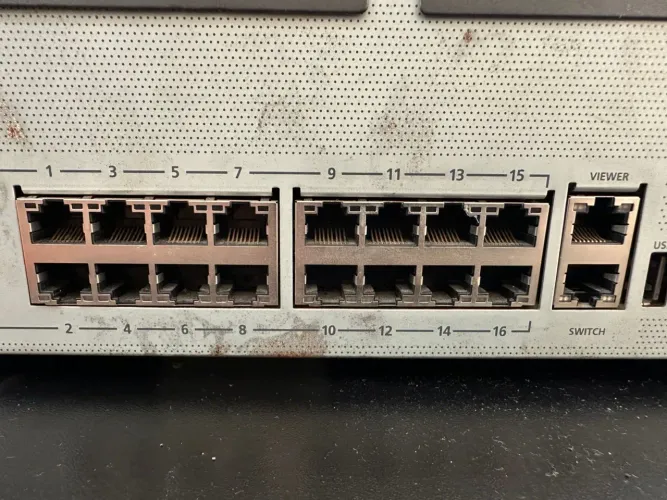NVR 16 canais POE, com ONVIF SAMSUNG