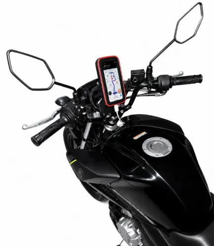 Suporte para celular a prova d'água com carregador