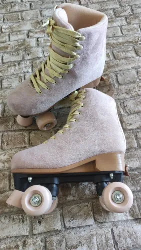 Patins Quad fênix camurça 35-38