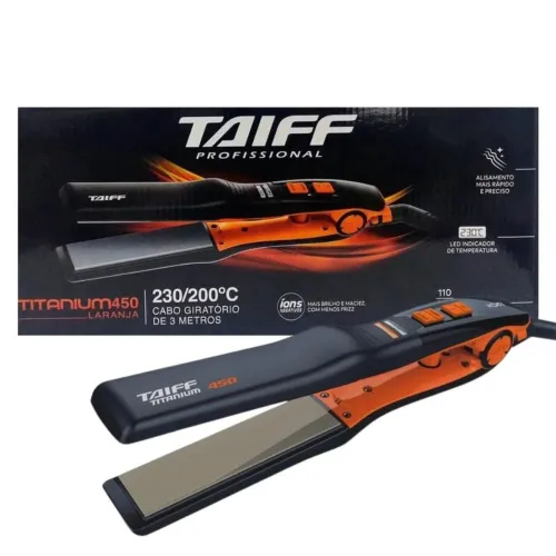 Prancha de cabelo profissional taiff
