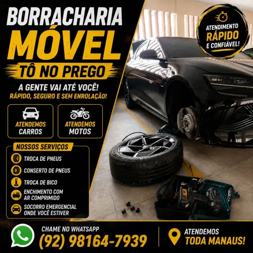 BORRACHARIA MÓVEL - MANAUS 
