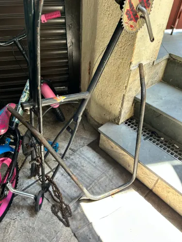 Quadro bicicleta beach alongado 