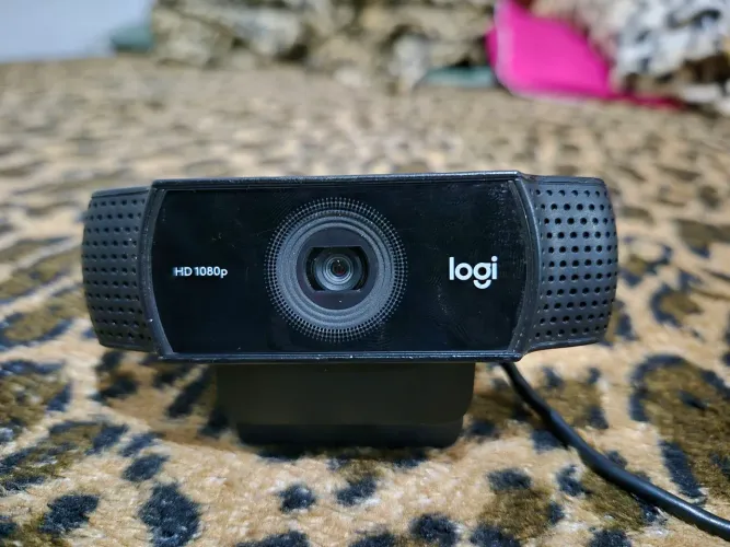 Webcam Logitech C920 HD 1080p - Original e Impecável