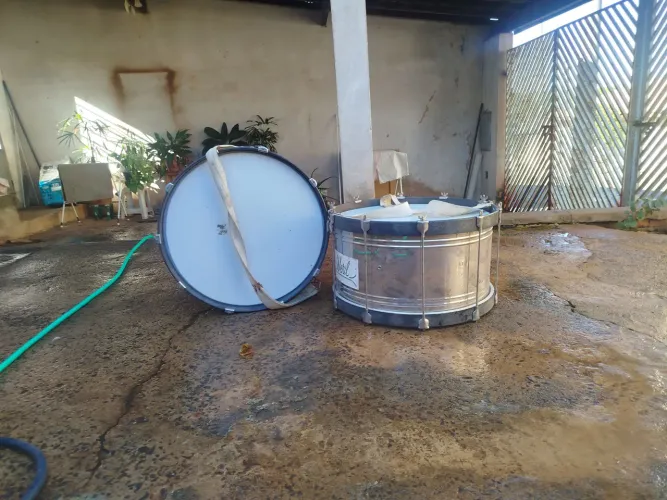 Bombo de fanfarra 