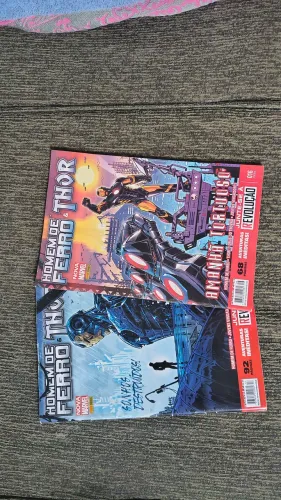 Revistas Panini homem de ferro