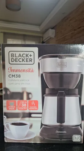 Cafeteira Black+Decker Immensitá CM38 - Nova na Caixa! (Atenção: 110V)
