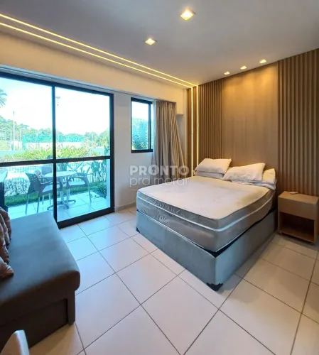 Flat com 1 quarto em Muro Alto