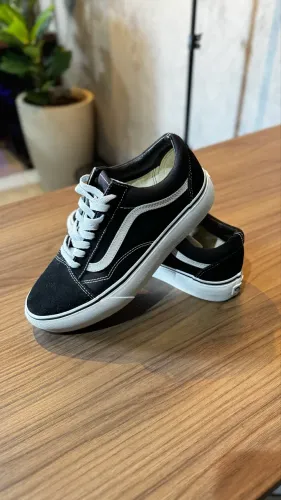Tênis Old Skol Plataforma Black Whitr (VANS ORIGINAL)