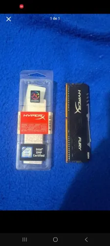 Memoria ram hyperx 8gb 3000mhz