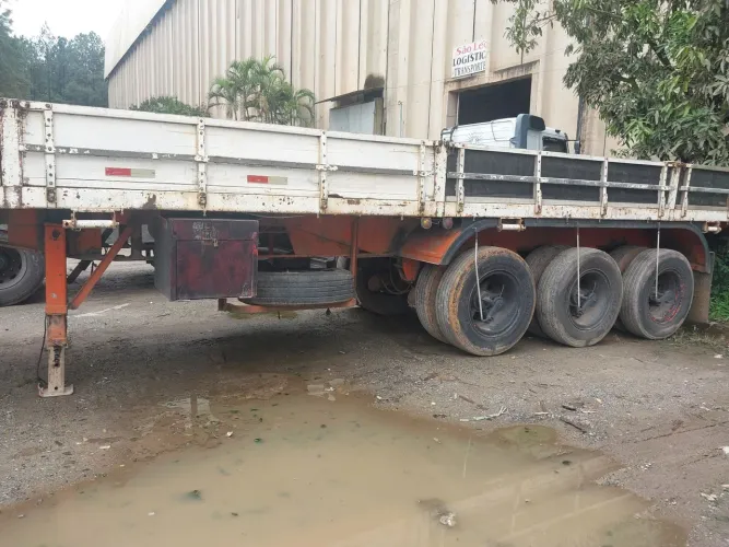 Carreta randon grade baixa,12.40