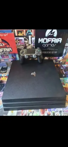 Ps4 pro 1tb4k seminovo com garantia cinco meses