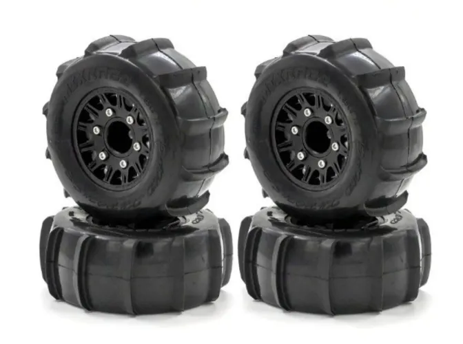 4 pneus para areia para Automodelo Traxxas slash