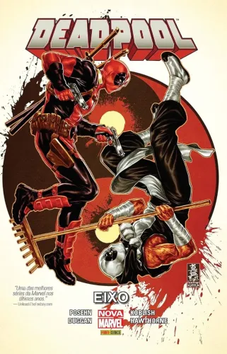 História em Quadrinho (HQ) Deadpool: Eixo (Novo - Lacrado) Capa Dura - Nova Marvel - Panin