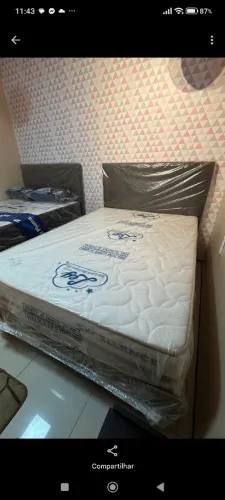 Cama Casal Excellence Ley colchões