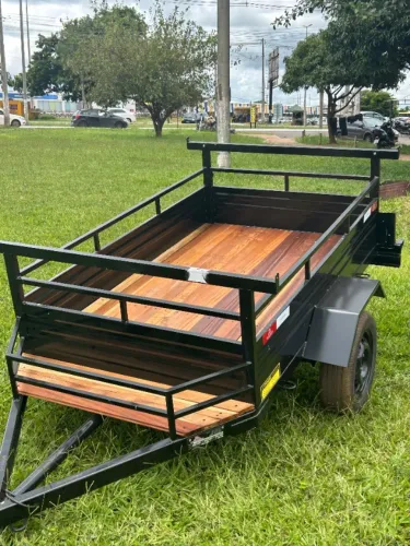 Carreta 2.00 x 1.20 Padrão | Modelo Novo à Pronta Entrega - Reboques