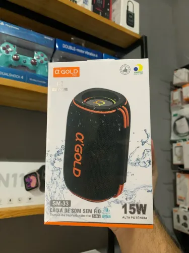 Caixa 15w Bluetooth Agold