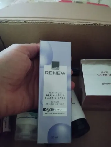 Renew sérum Platinum efeito lifting Definição e Elasticidade