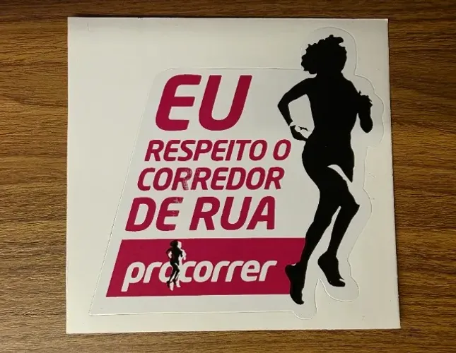 Adesivo Procorrer Vermelho