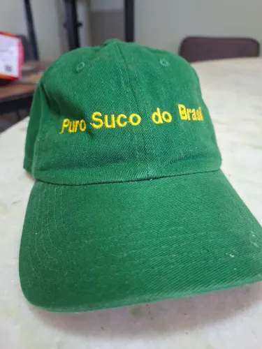 Boné puro suco do Brasil