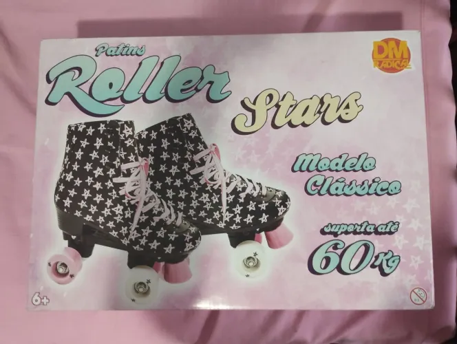 Patins. Usado em excelente estado. Suporta até 60 Kg
