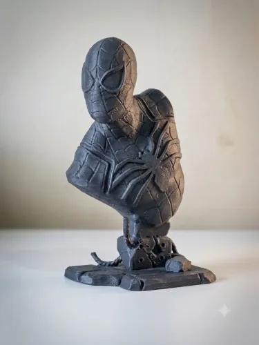 Busto Spider-Man (Homem-Aranha) - Impressão 3D Alta Qualidade