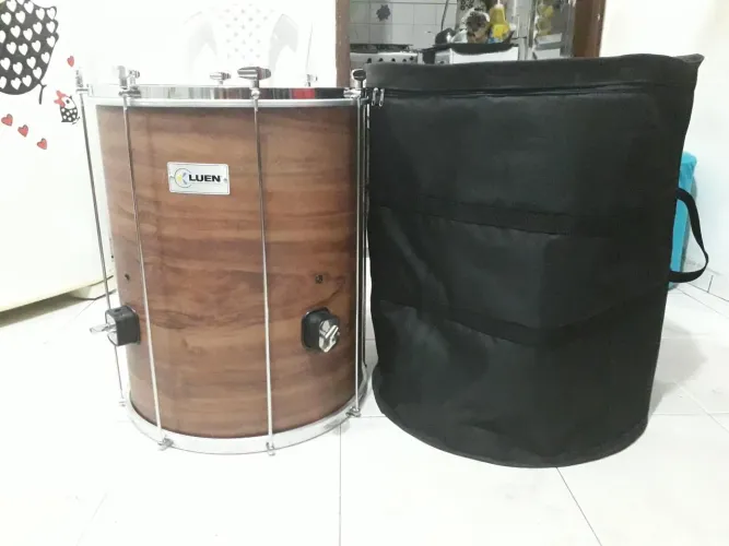 Surdo Luen Guetto 60x18 + Case Reforçado 
