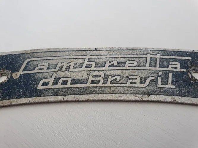 Emblema Lambretta Brasil Original