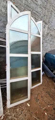 Portas de Ferro Kit 4 Folhas