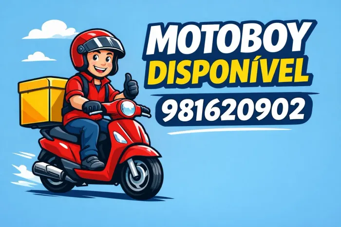 Motoboy disponível