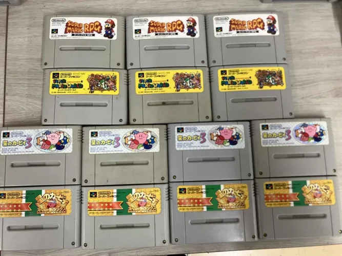 Jogos Super famicom Nintendo snes original Japonês