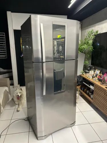 Geladeira Electrolux Frost Free Inox