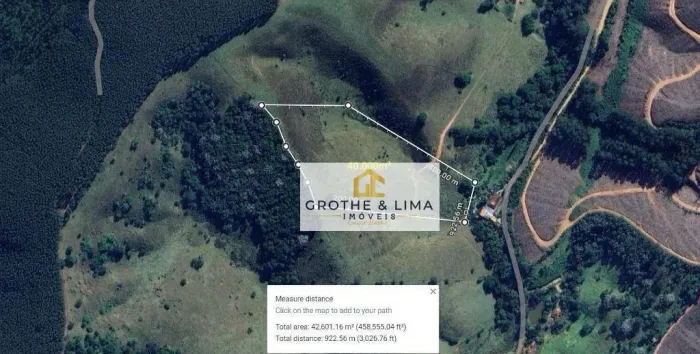 Área à venda, 40000 m² por R$ 440.000 - Pinheirinho - Redenção da Serra/SP